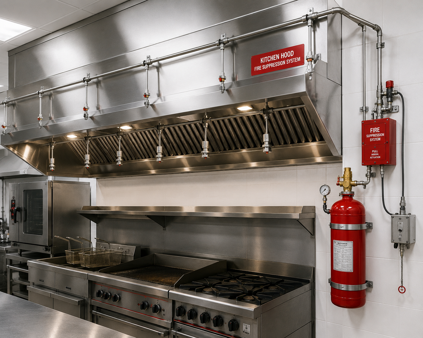 Kitchen Hood Fire Suppression System
